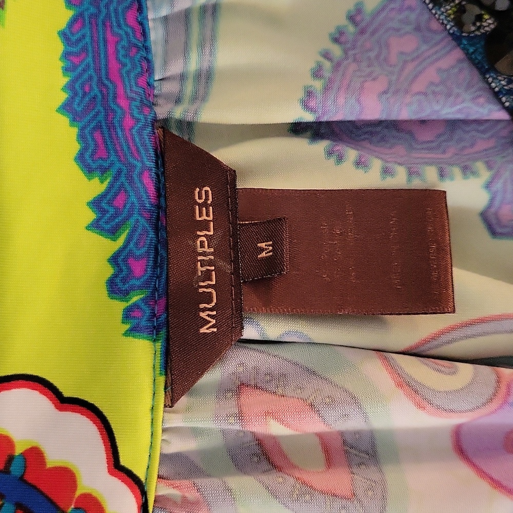 Multiples Colorful Tunic Size M - image 7